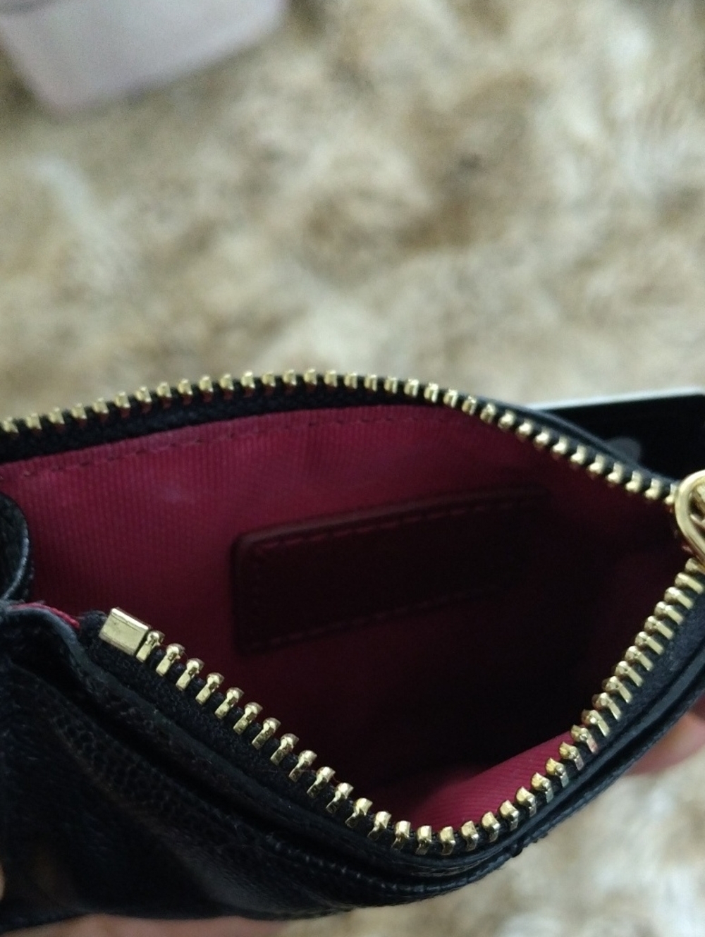 Black Leather Wallet - Picture 4 of 6